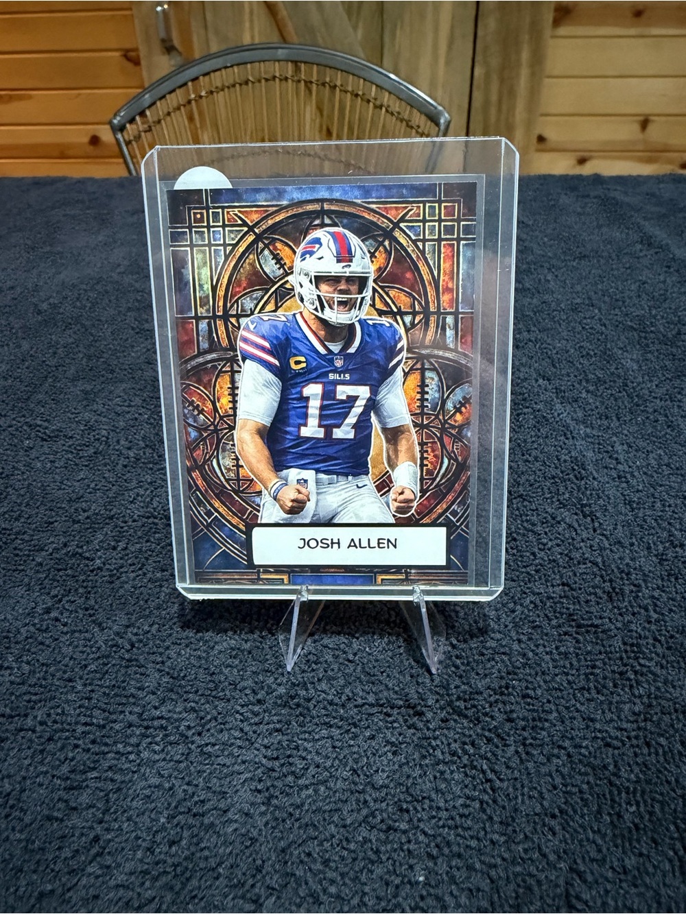 Josh Allen Custom Art Print Card